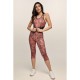 Κολάν κάπρι floral “body move” dry fit 10758S