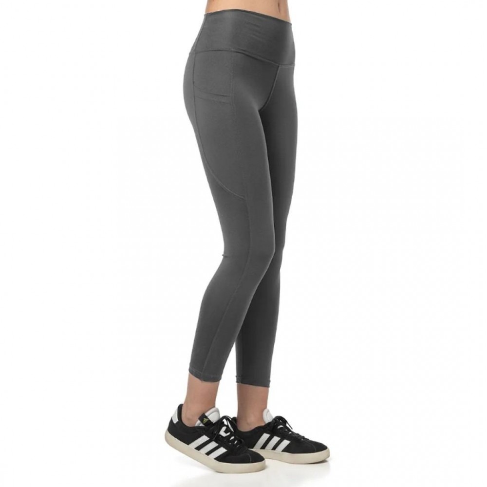Κολάν dryfit με τσέπες ανθρακί 1430