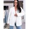 Σακάκι blazer ενισχυμένο λευκό