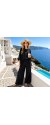 Σετ παντελόνα και τοπ vasual oversized μαύρο